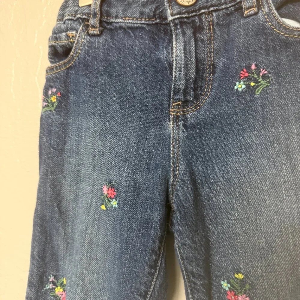 $15 ADD ON Baby Gap dark wash jeans floral Janie and Jack Zara Quincy Mae‎